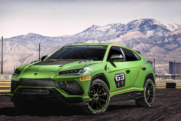 ランボルギーニ・ウルスST-Xコンセプト：初のレース仕様のスーパーSUV