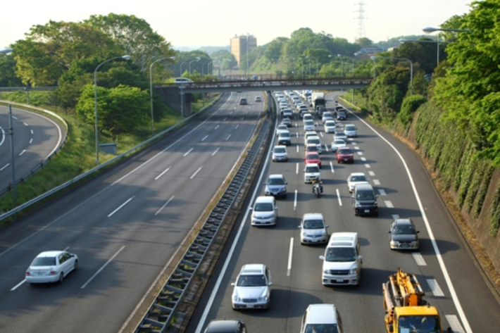 高速道路の渋滞