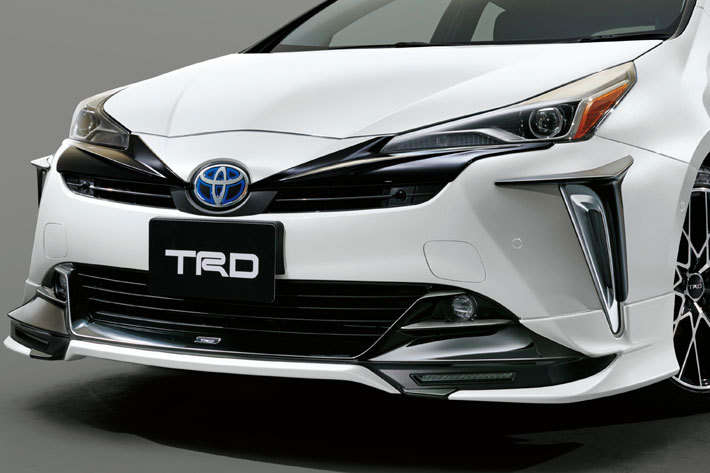 マイチェンしたプリウスのtrdパーツが登場 業界先取り 業界ニュース 自動車ニュース21国産車から輸入車まで Mota