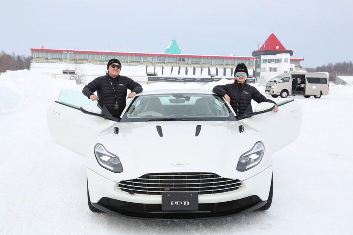アストンマーティン、2019年2月に「On Ice」プログラムを北海道で開催