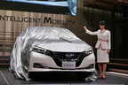 日産「リーフ e+」(イープラス) 発表会の模様[2019年1月9日／会場：日産グローバル本社ギャラリー(神奈川県横浜市)]