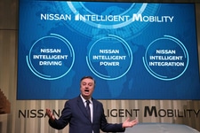 日産「リーフ e+」(イープラス) 発表会の模様[2019年1月9日／会場：日産グローバル本社ギャラリー(神奈川県横浜市)]