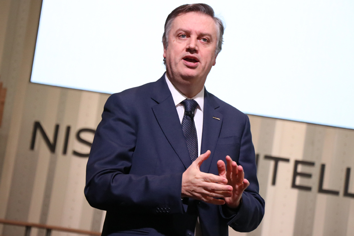 日産「リーフ e+」(イープラス) 発表会の模様[2019年1月9日／会場：日産グローバル本社ギャラリー(神奈川県横浜市)]