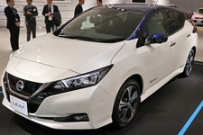 日産「リーフ e+」(イープラス) 発表会の模様[2019年1月9日／会場：日産グローバル本社ギャラリー(神奈川県横浜市)]