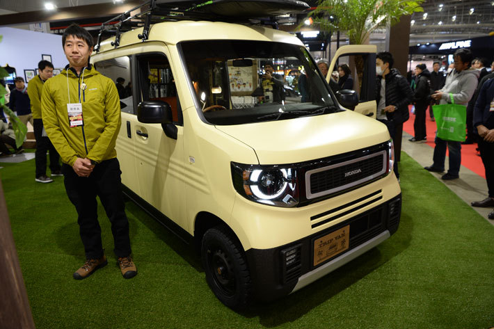 サーフィンと旅 をテーマにしたクールなホンダ N Vanが登場 東京オートサロン19 画像ギャラリー No 3 特集 Mota サーフィンと旅 をテーマにしたクールなホンダ N Vanが登場 東京オートサロン19 画像ギャラリー No 3 特集 Mota
