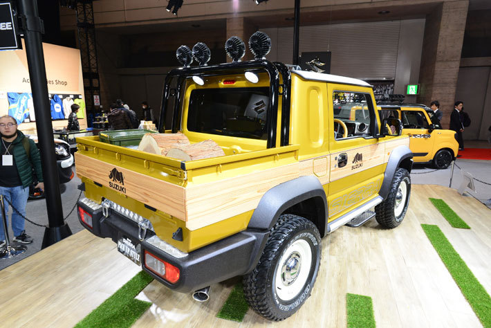 ワイルド感高まる2種類のジムニーが登場 東京オートサロン19 東京オートサロン19 Mota
