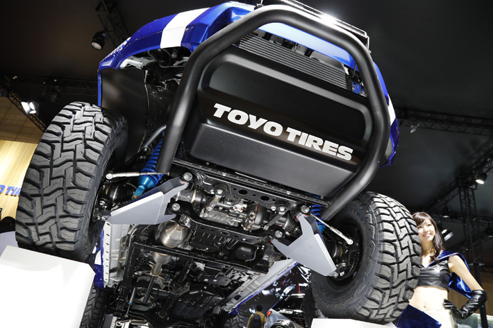 トーヨータイヤブースに最新suvやスポーツカー モンスターマシンが集結 東京オートサロン19 画像ギャラリー No 12 特集 Mota