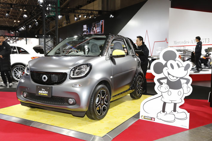 smart fortwo edition MICKEY THE TRUE ORIGINAL[東京オートサロン2019]