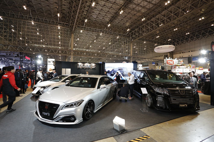 TOM'S 東京オートサロン2019 出展ブース