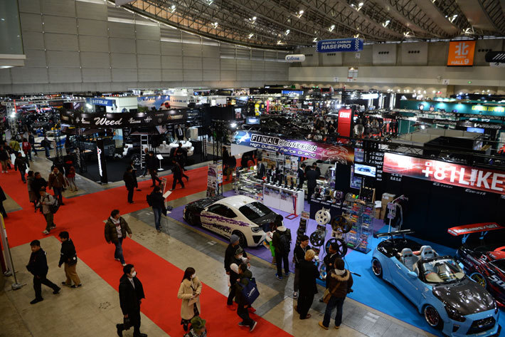 会場風景　東京オートサロン2019 出展ブース