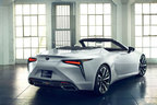 レクサス、デトロイトモーターショーでコンセプトカー「LC Convertible concept」を世界初公開