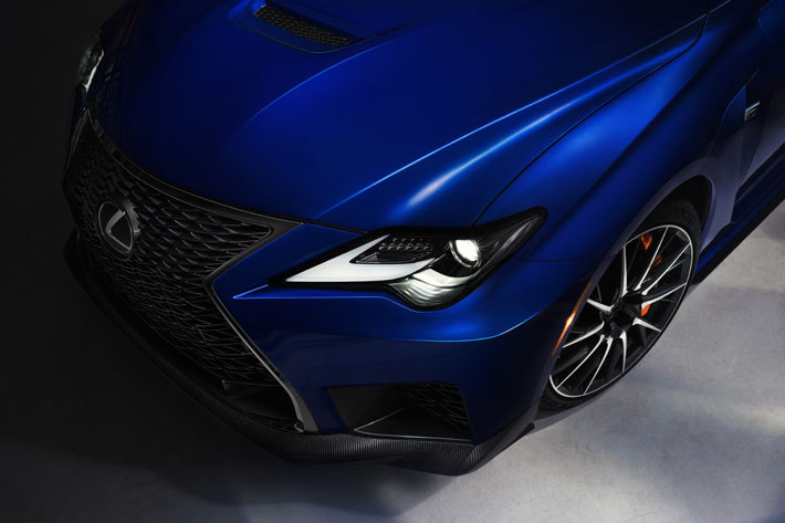 レクサス、新型「RC F」を世界初公開