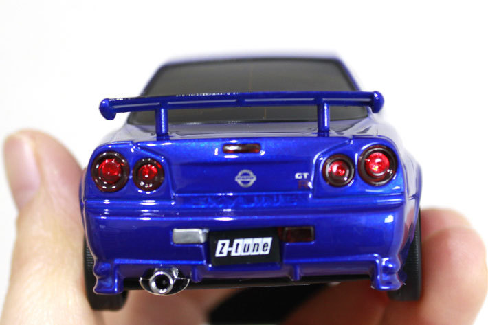 これがモバイルバッテリ？！ 海外でも有名な名車　日産スカイラインGT-R R34型　モバイルバッテリーが登場