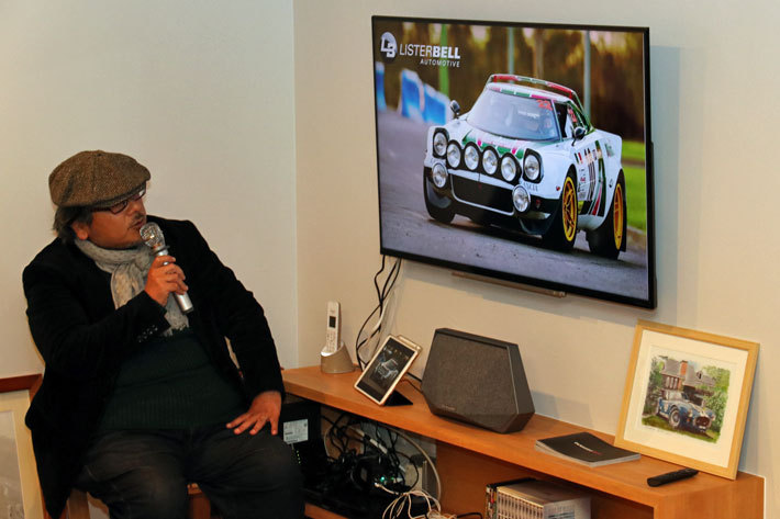 「the STR」ランチア ストラトス レプリカモデル　発表会[会場：UK CLASSIC FACTORY(日本総代理店／東京都墨田区)]