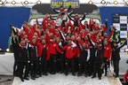 WRC 第2戦 ラリー・スウェーデン デイ4 タナックが今季初優勝でドライバー選手権をリード チームもマニュファクチャラー選手権首位に立つ
