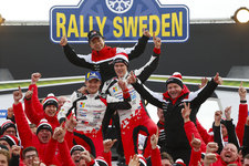 WRC 第2戦 ラリー・スウェーデン デイ4 タナックが今季初優勝でドライバー選手権をリード チームもマニュファクチャラー選手権首位に立つ