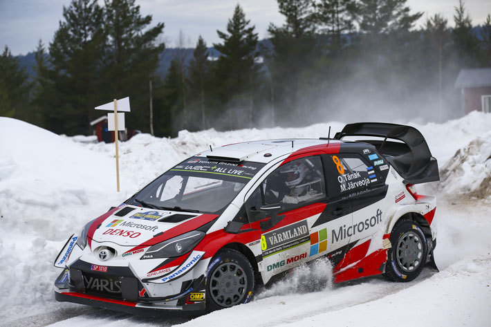 WRC 第2戦 ラリー・スウェーデン デイ4 タナックが今季初優勝でドライバー選手権をリード チームもマニュファクチャラー選手権首位に立つ