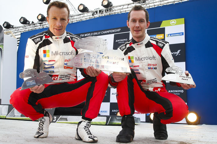 WRC 第2戦 ラリー・スウェーデン デイ4 タナックが今季初優勝でドライバー選手権をリード チームもマニュファクチャラー選手権首位に立つ