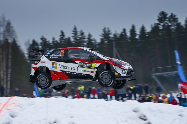 WRC 第2戦 ラリー・スウェーデン デイ4 タナックが今季初優勝でドライバー選手権をリード チームもマニュファクチャラー選手権首位に立つ