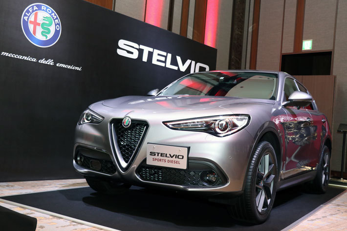 [ALFA ROMEO Stelvio 2.2TURBO DISEL Q4]アルファロメオ ステルヴィオ／ジュリア スポーツディーゼルターボモデル追加「Alfa Romeo D night」記者会見(2019年2月18日)