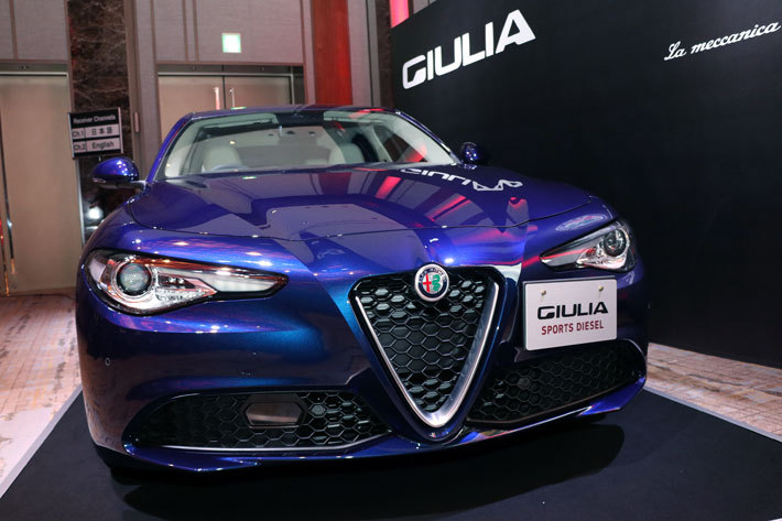 [ALFA ROMEO Giulia 2.2TURBO DISEL SUPER]アルファロメオ ステルヴィオ／ジュリア スポーツディーゼルターボモデル追加「Alfa Romeo D night」記者会見(2019年2月18日)