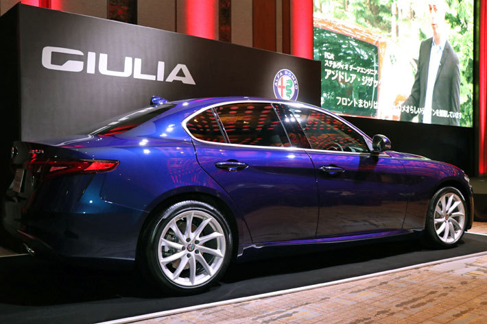 [ALFA ROMEO Giulia 2.2TURBO DISEL SUPER]アルファロメオ ステルヴィオ／ジュリア スポーツディーゼルターボモデル追加「Alfa Romeo D night」記者会見(2019年2月18日)