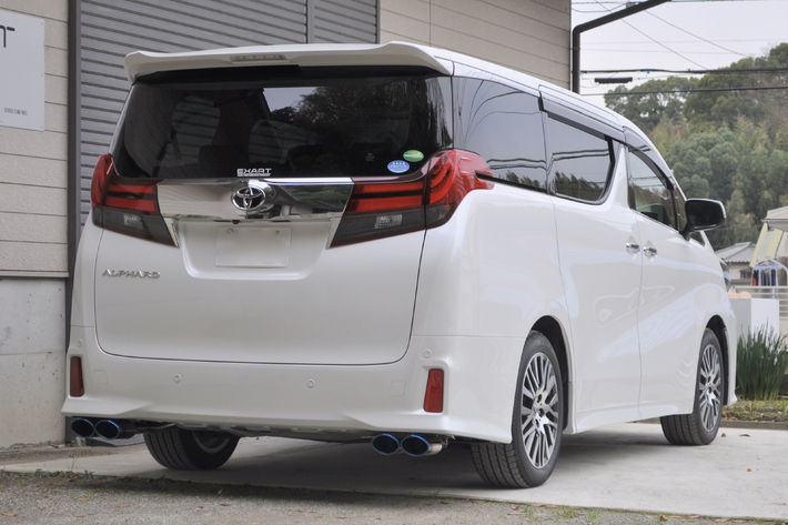アルファード/ヴェルファイアのポテンシャルが大幅アップ! 拘りが光る「EXART」のマフラー&インテーク【 Vol.3】|車のカスタムパーツ(カー用品)【MOTA】
