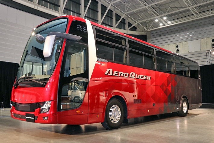 三菱ふそう 大型観光バス「エアロクイーン」「エアロエース」2019年 