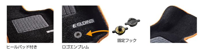 ELDINE フロアマット