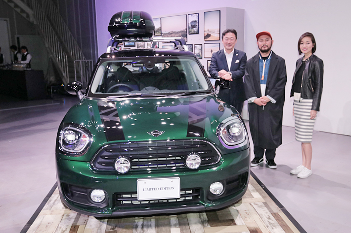 MINI 60周年記念 限定車 MINI Crossover Norfolk Edition発表会の様子