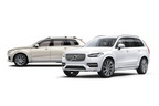ボルボ XC90 D5 AWD Momentum（奥） XC90 D5 AWD Inscription（手前）