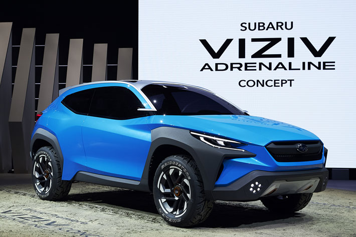 大人気c Hrにライバル現る スバル クーペsuv ヴィジヴ アドレナリン コンセプト 発表 ジュネーブショー19 最新版 モーターショー21 Mota