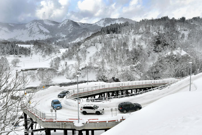 【SUBARUテックツアー第10弾“SUV SNOW DRIVING EXPERIENCE”(試乗エリア：山形県酒田市⇒山形県山形市／2019年2月15日取材)】