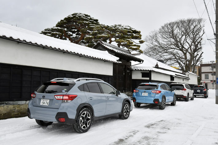 【SUBARUテックツアー第10弾“SUV SNOW DRIVING EXPERIENCE”(試乗エリア：山形県酒田市⇒山形県山形市／2019年2月15日取材)】