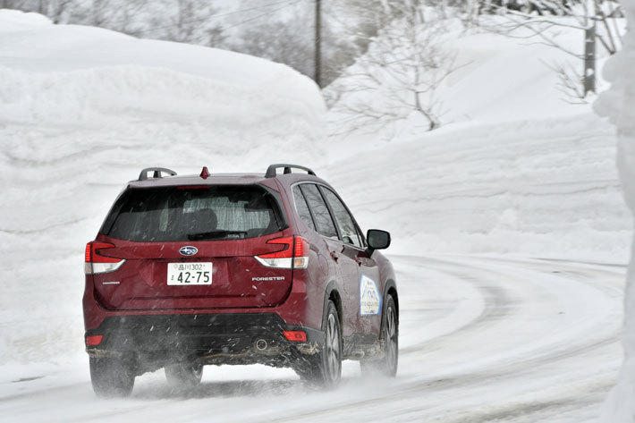 【SUBARUテックツアー第10弾“SUV SNOW DRIVING EXPERIENCE”(試乗エリア：山形県酒田市⇒山形県山形市／2019年2月15日取材)】