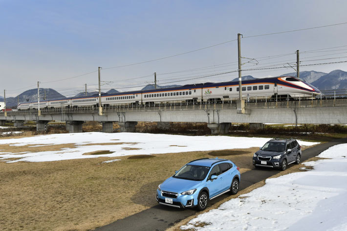 【SUBARUテックツアー第10弾“SUV SNOW DRIVING EXPERIENCE”(試乗エリア：山形県酒田市⇒山形県山形市／2019年2月15日取材)】