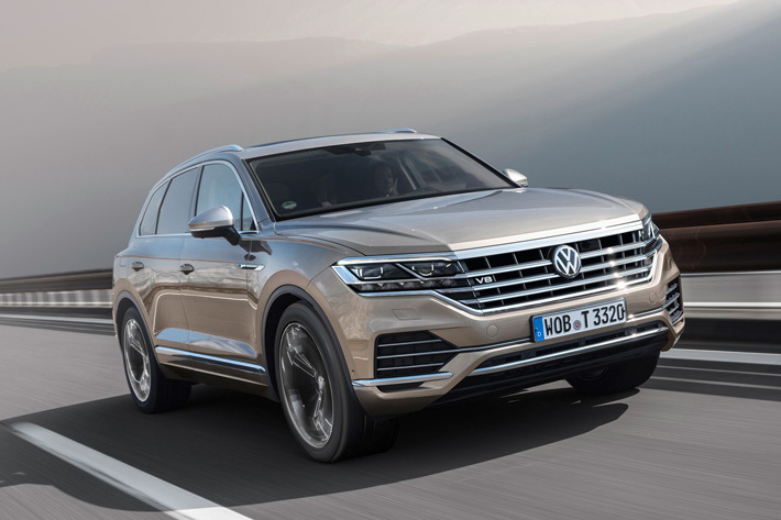 フォルクスワーゲン 新型「Touareg V8 TDI」、ジュネーブショー2019で公開