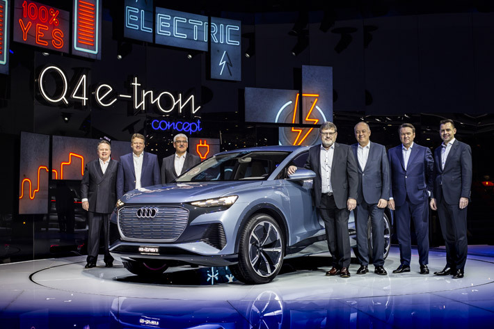 アウディ Q4 e-tron concept
