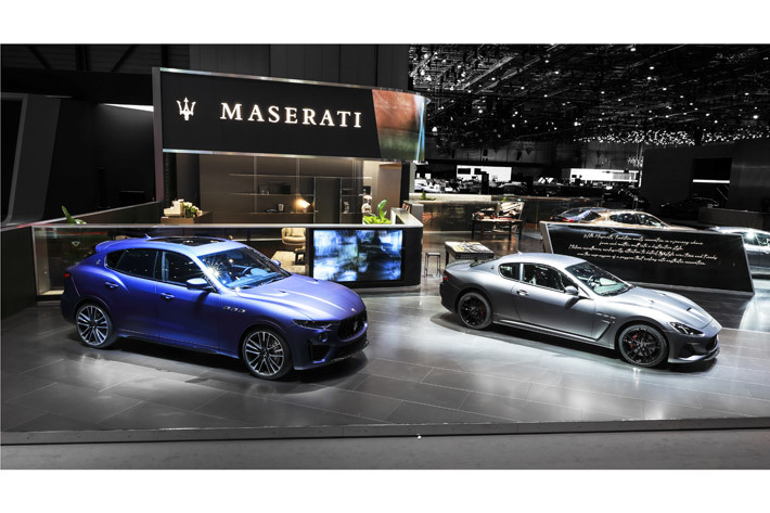マセラティ フルカスタマイズの「レヴァンテ ONE OF ONE」を展示