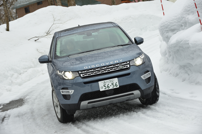 ランドローバー ディスカバリースポーツ 雪上試乗レポート