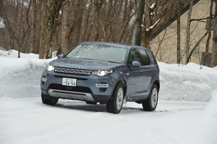 ランドローバー ディスカバリースポーツ 雪上試乗レポート