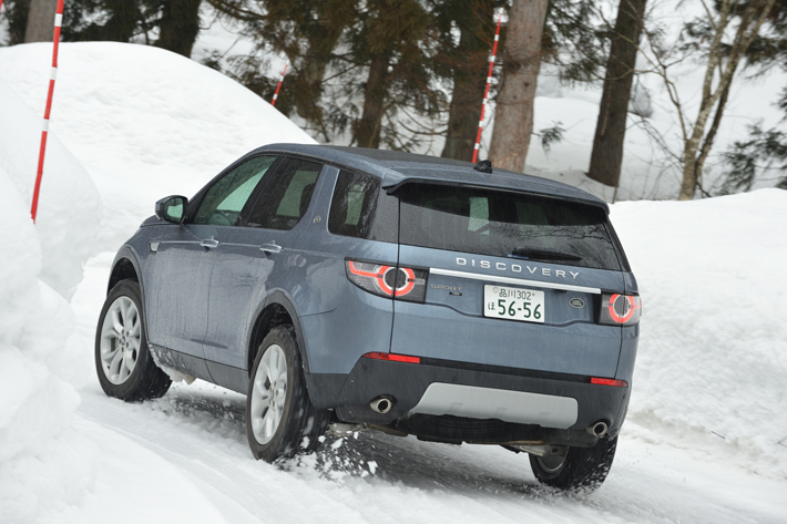 ランドローバー ディスカバリースポーツ 雪上試乗レポート