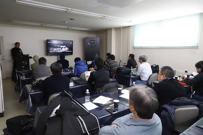 【2019年マツダ雪上試乗会(テストコース：北海道・マツダ剣淵試験場)】