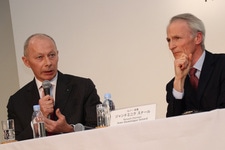 ルノー、日産自動車、三菱自動車合同記者会見