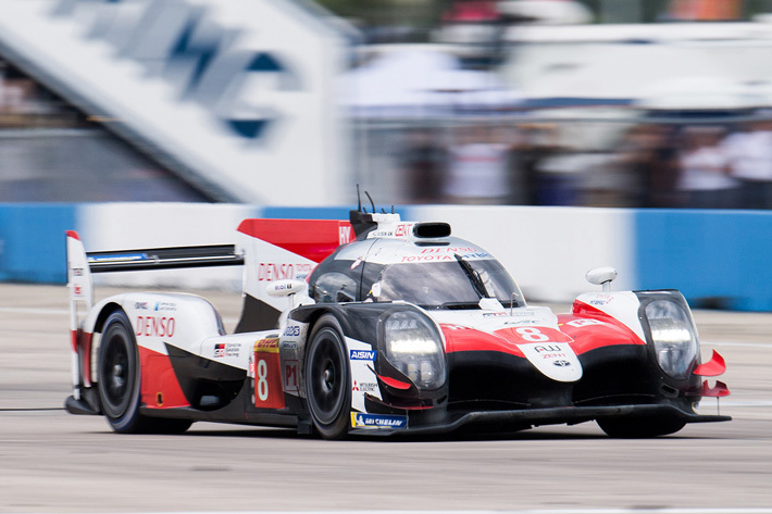 WEC 2018-2019年スーパーシーズン第6戦 セブリング1000マイルレース 決勝で、TOYOTA GAZOO Racing TS050 HYBRID 8号車が今季3勝目を飾る