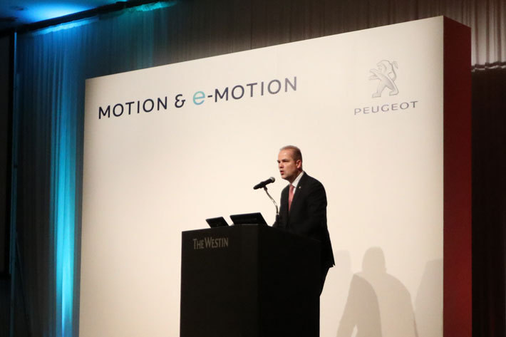 プジョー 新型508発表会