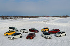 日産 雪上試乗会 車両ラインナップ（広報写真）