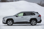 トヨタ 新型RAV4 G(ダイナミックトルクコントロール4WD／ボディカラー：シルバーメタリック)[雪上試乗会／トヨタ自動車士別試験場(北海道)]