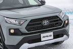 トヨタ 新型RAV4 Adventure(ダイナミックトルクベクタリングAWD／ボディカラー：アーバンカーキ×アッシュグレーメタリック)[雪上試乗会／トヨタ自動車士別試験場(北海道)]