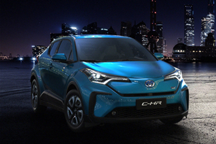 トヨタ EV「C-HR」外観